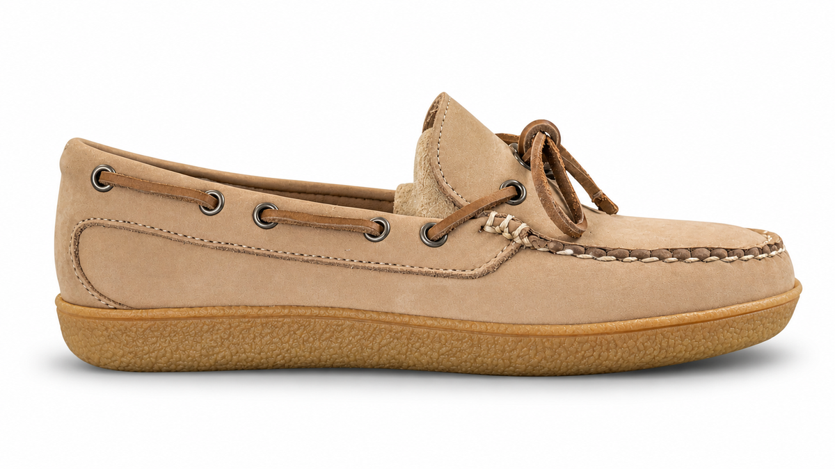 Men's Canoe Shoe: Premium Balsam Leather | Hand-Sewn Comfort