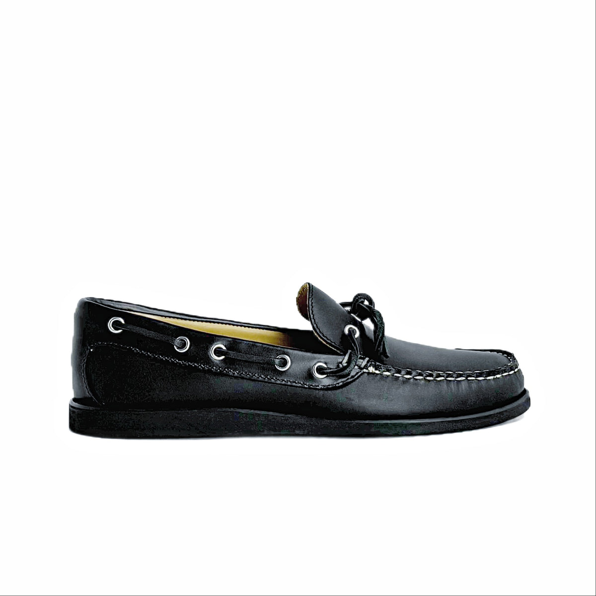 In Stock Men's Canoe Shoe: Black – Quoddy.com
