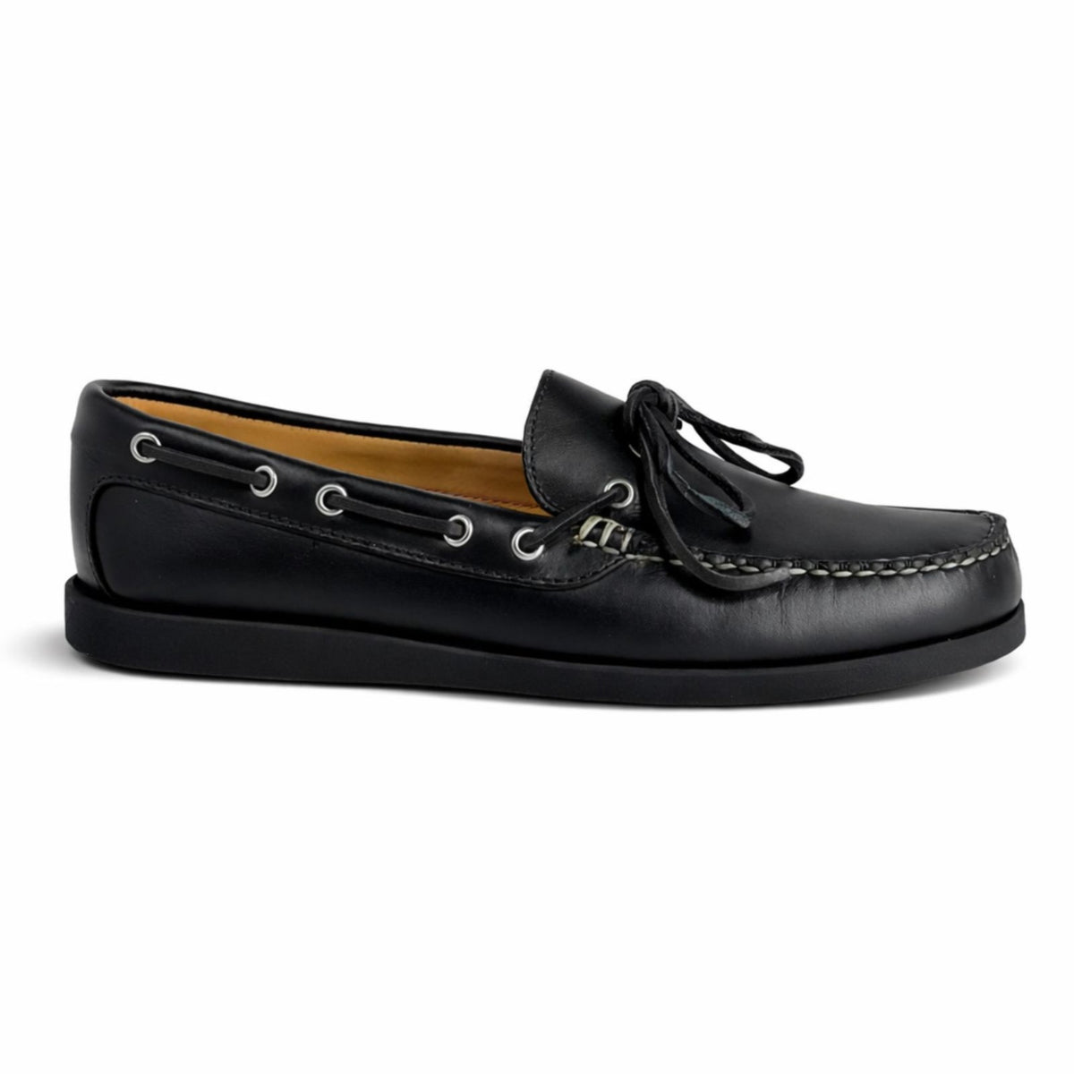 In Stock Men's Canoe Shoe: Black – Quoddy.com