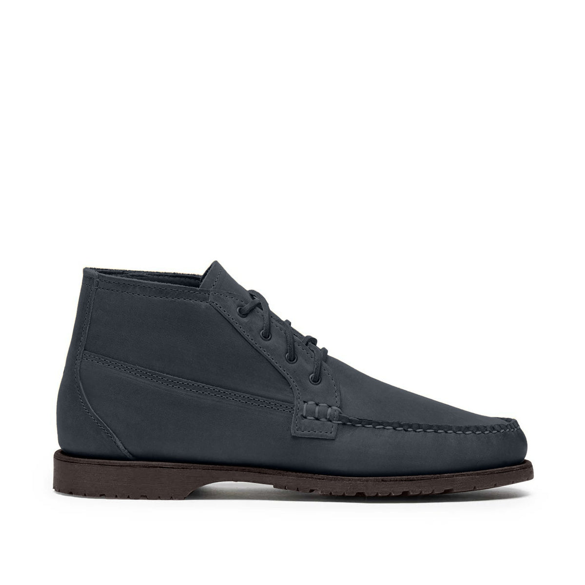 Men's Nubuck Chuck LE Chukka: Premium Comfort, Midnight – Quoddy.com
