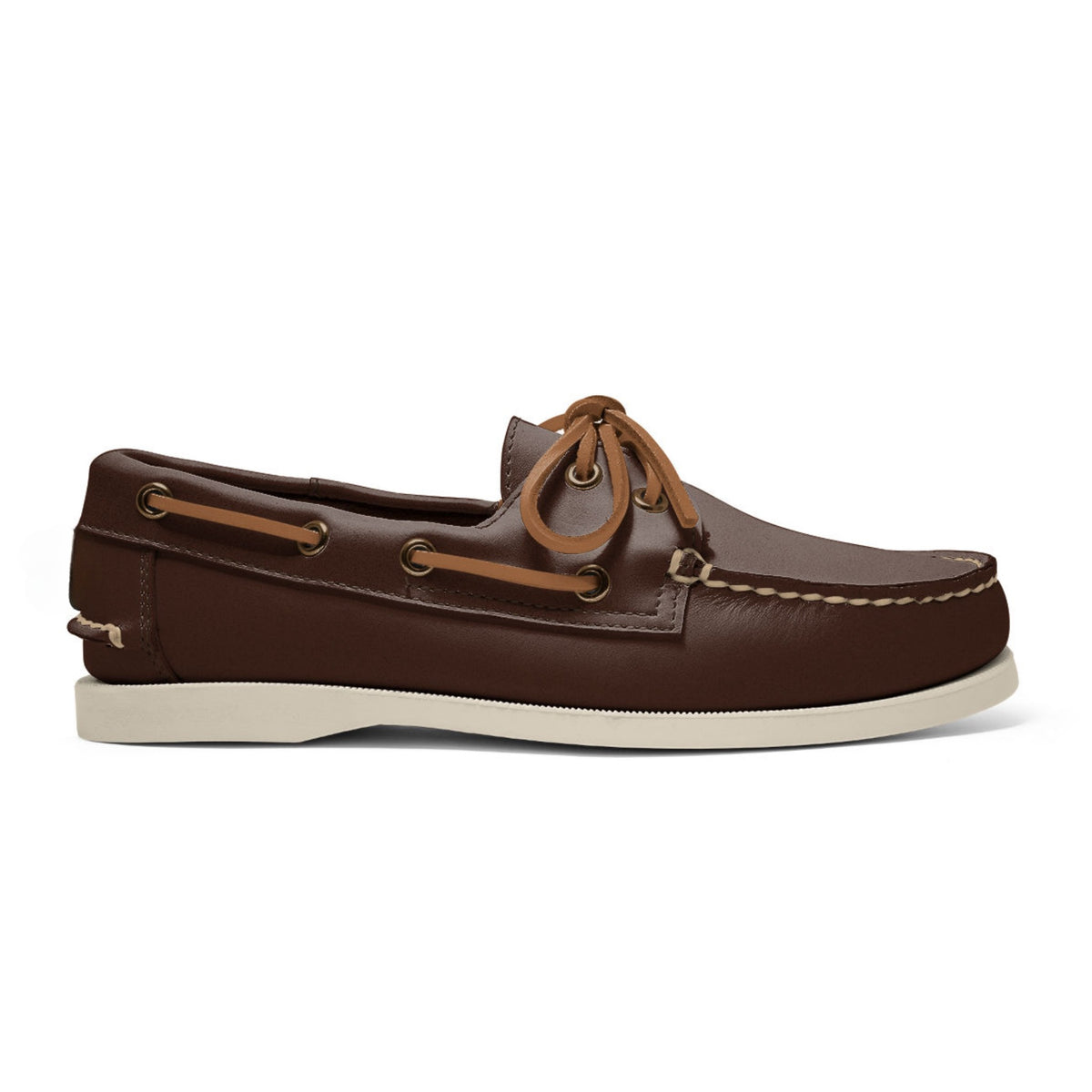 【新品】SOPHNET. LEATHER BOAT SHOES 8H Horween CXL Brown Boat Shoe | Gustin | Shoes | Boat Shoes
