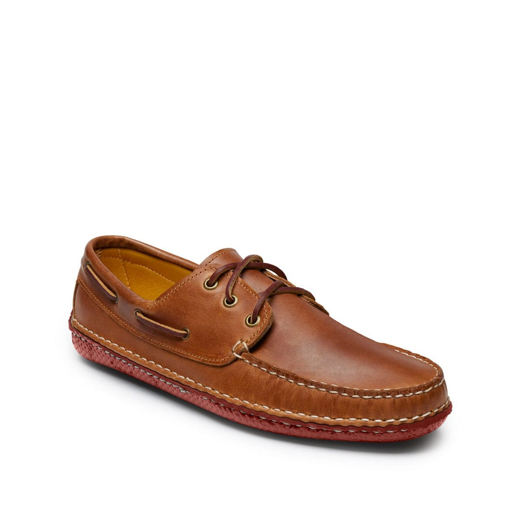 Men’s Boat Moc II: Made to Order, moccasin construction, multiple leather, hardware, lace and sole options. Quoddy