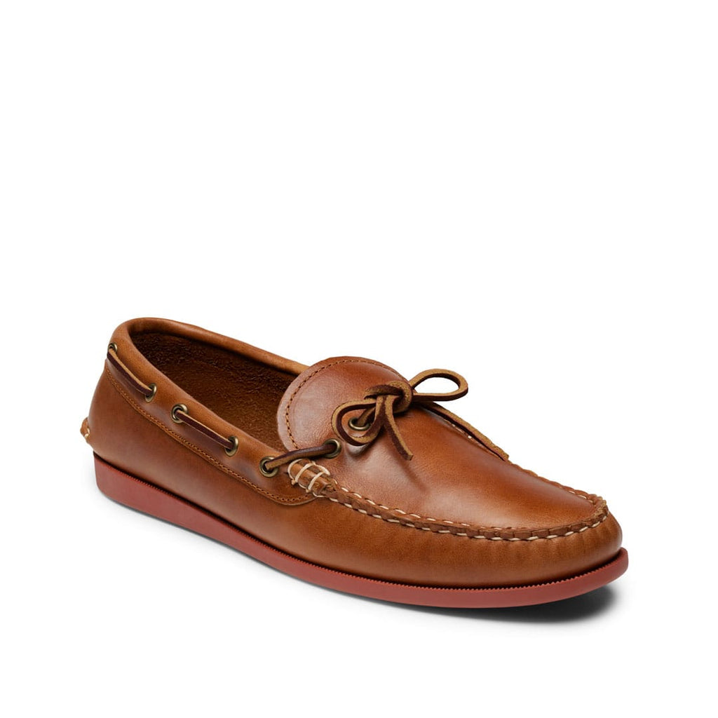 Men’s Canoe Shoe Made to Order, moccasin construction, multiple leather, hardware, lace and sole options. Quoddy