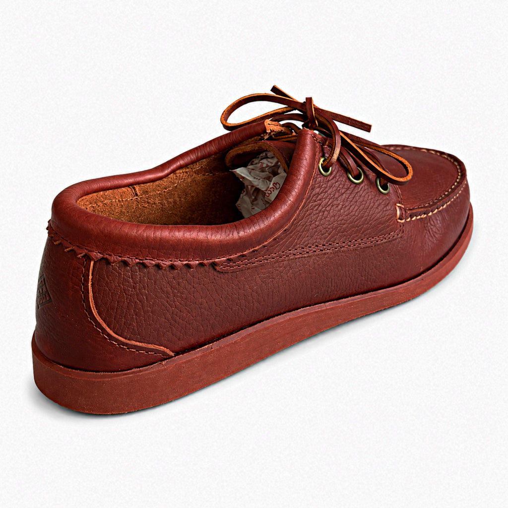 Men's LE Blucher Shoe: Peanut Grizzly—Handsewn Comfort – Quoddy.com