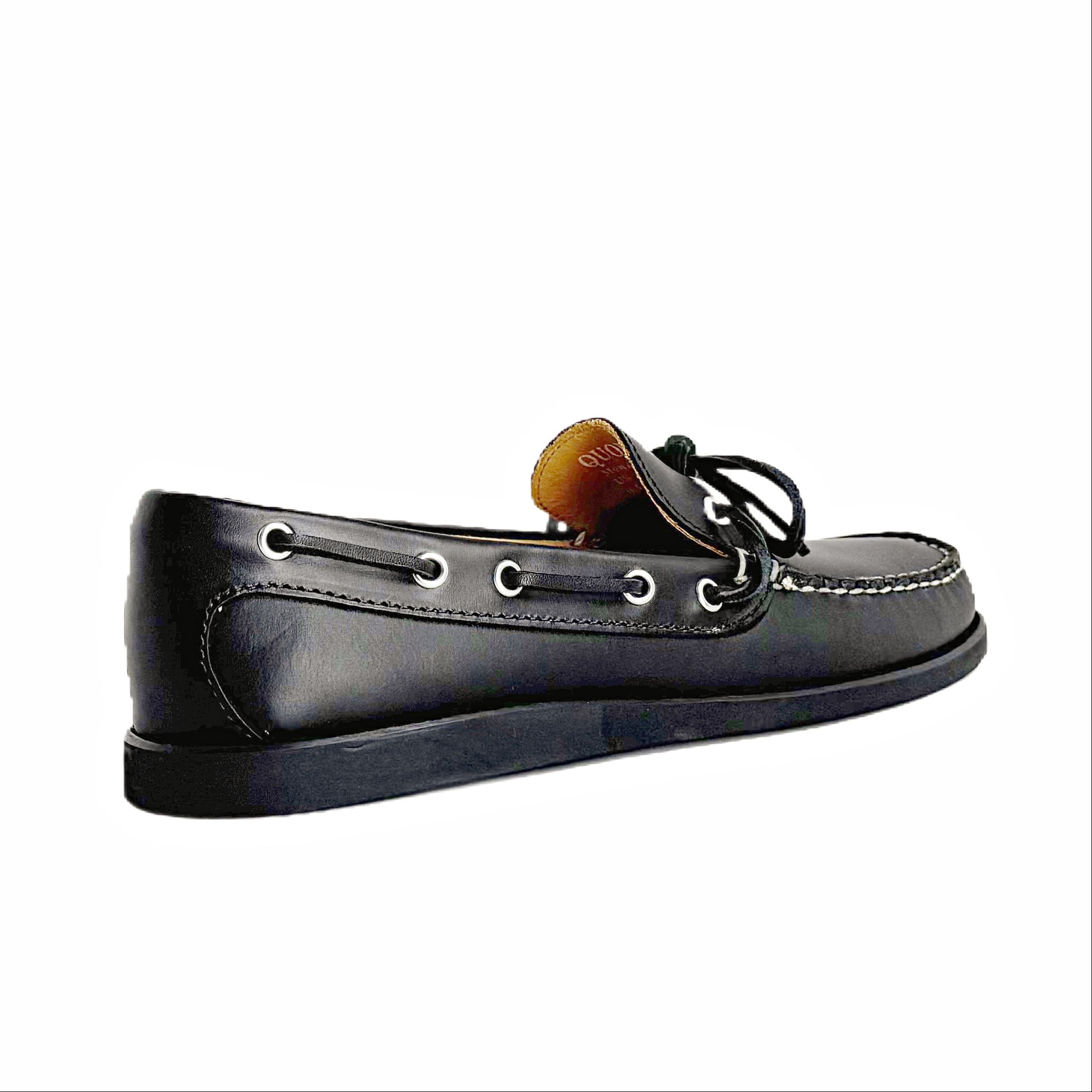 靴 Quoddy / Canoe Shoe / Black US8 Men's Canoe Shoe: Black – Superior Comfort, Handmade in Maine
