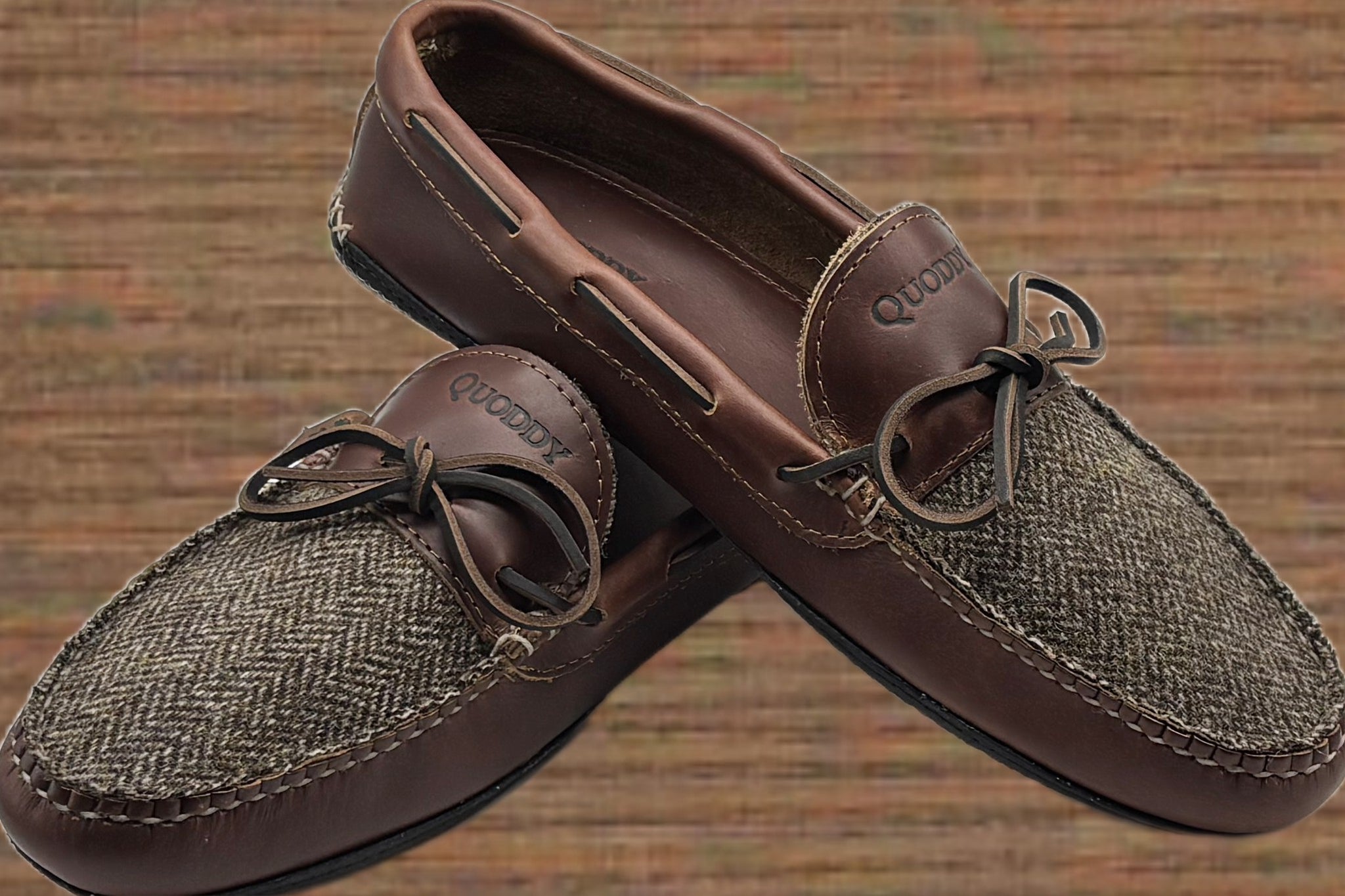 LE Men's Coolside Slipper: Brown Herringbone – Quoddy.com
