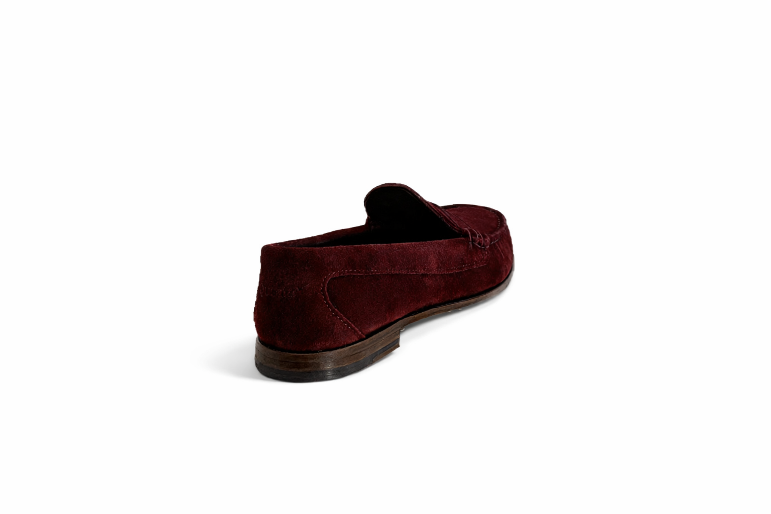 KKB Penny Loafer: Burgundy Suede KKB Penny Loafer: Burgundy Suede
