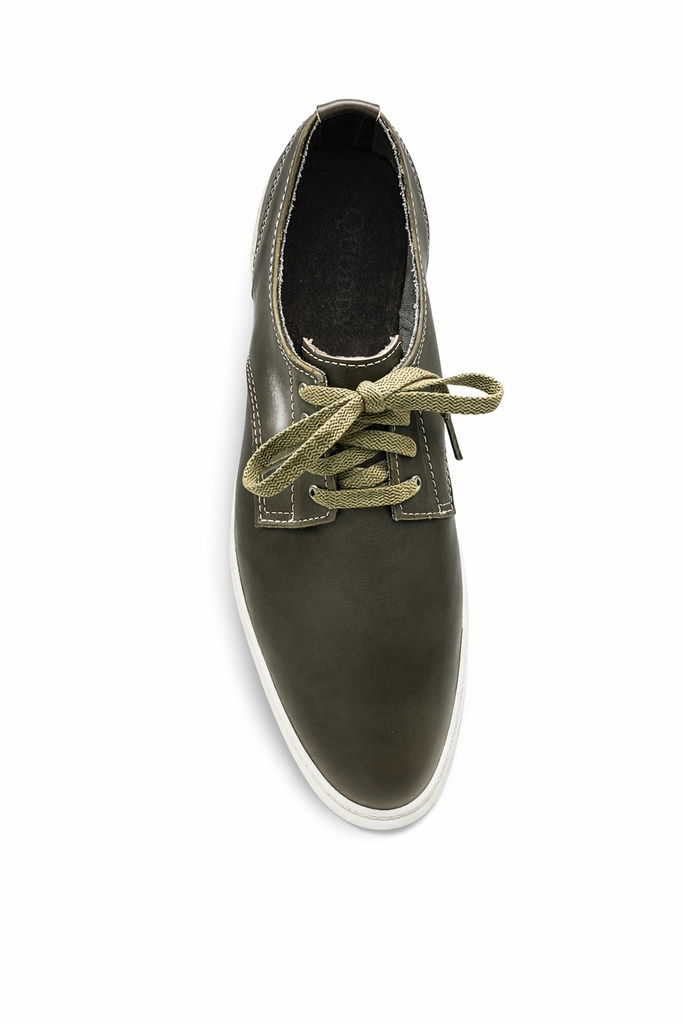LE Men's Danny Lace - Horween Dark Olive: Classic Comfort Shoe