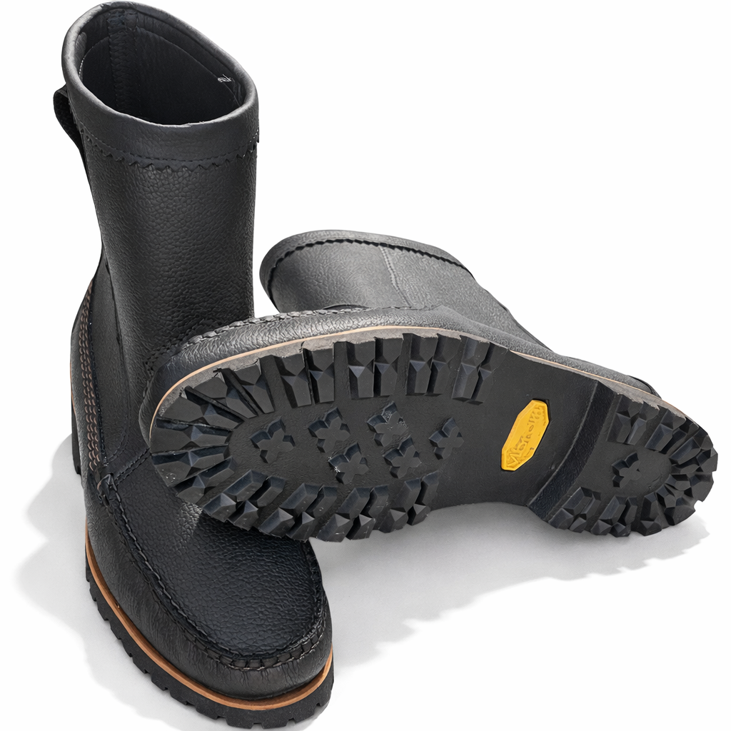 Men's Falmouth Pull On Boot - Grizzly Black – Quoddy.com Men's Falmouth Pull On Boot - Grizzly Black – Quoddy.com