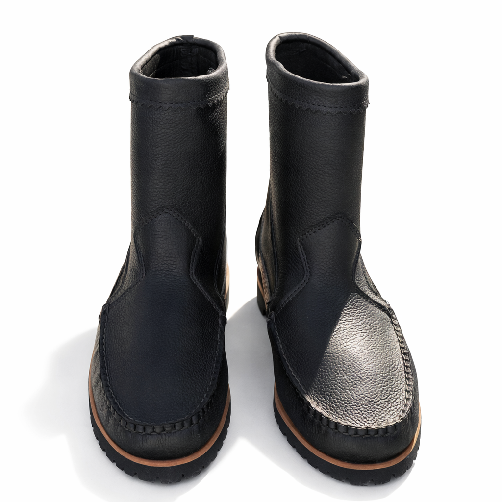 Men's Falmouth Pull On Boot - Grizzly Black – Quoddy.com