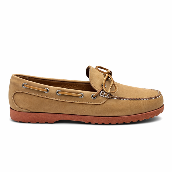 Men's Canoe Shoe: Premium Balsam Leather | Hand-Sewn Comfort