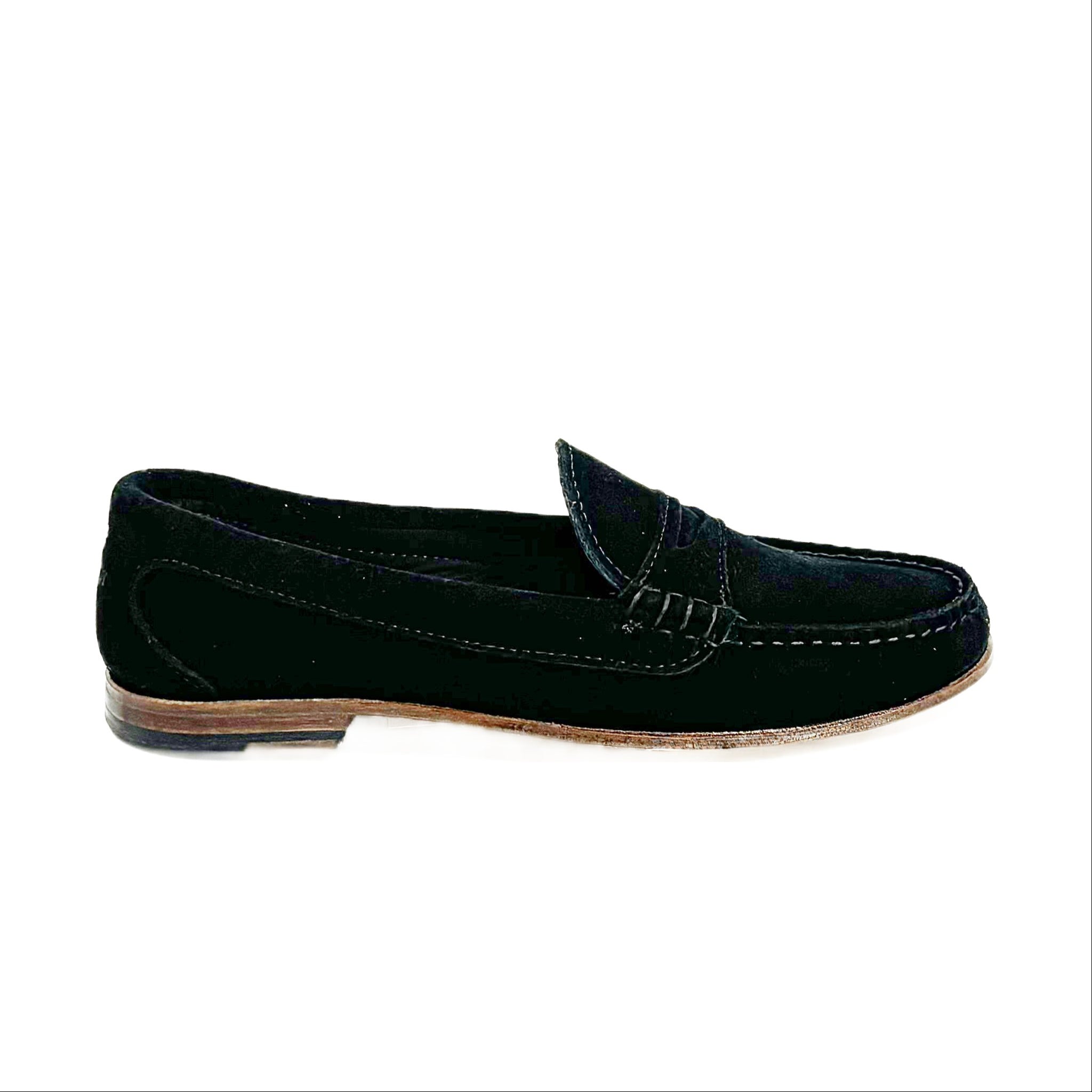 KKB Penny Loafer Black Suede