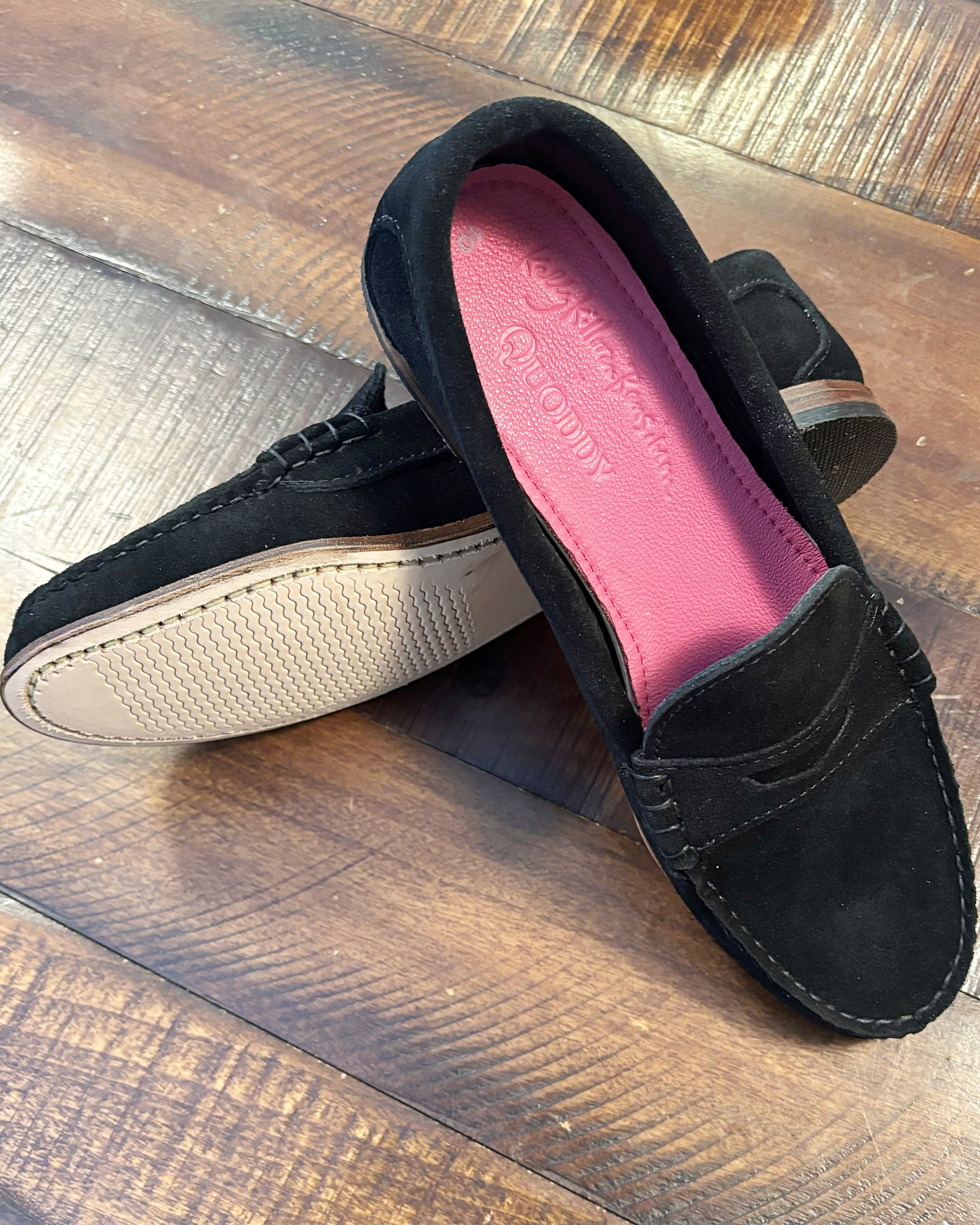 KKB Penny Loafer: Black Suede – Quoddy.com