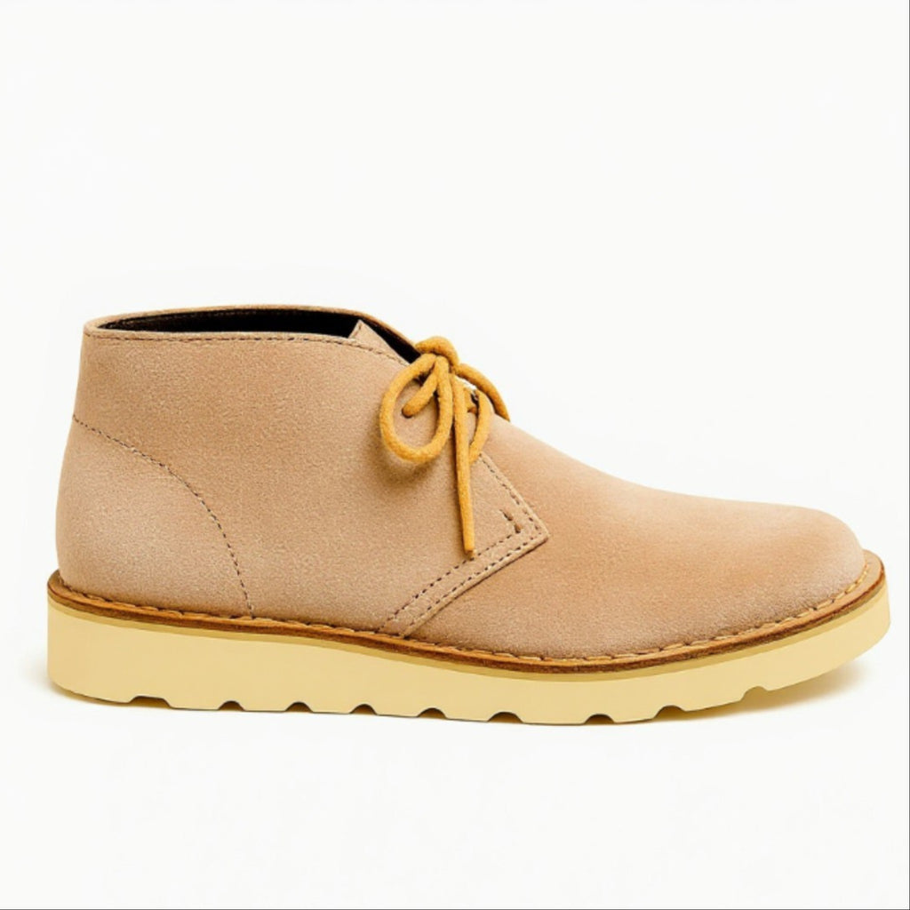Women's Biddeford Desert Boot Wedge: Sand Suede –