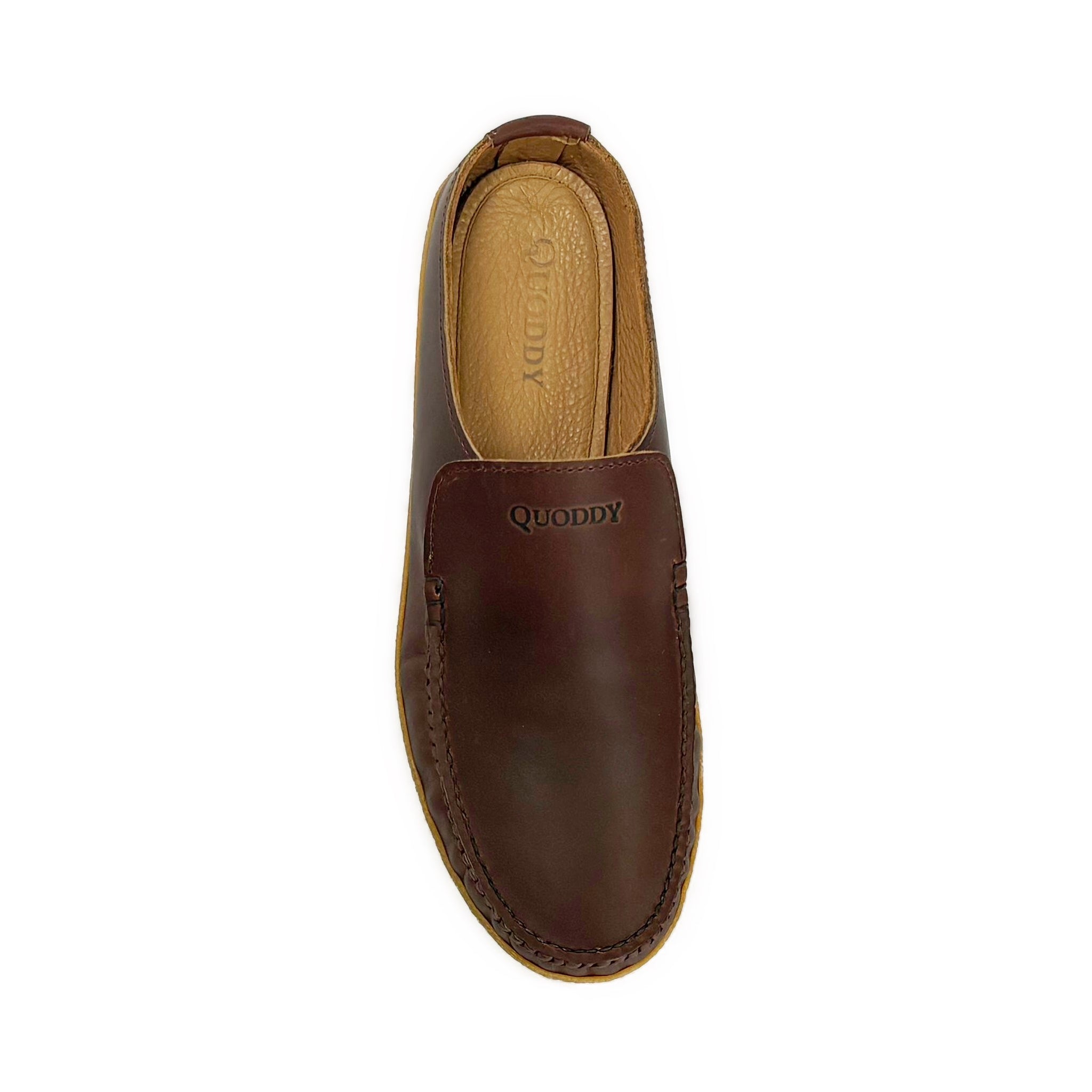 Men's LE Skiff: Ultimate Comfort Mule in Brown | Handsewn Fit