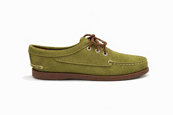 women's Blucher Shoe: Suede Comfort & Craft | In Stock – Quoddy.com