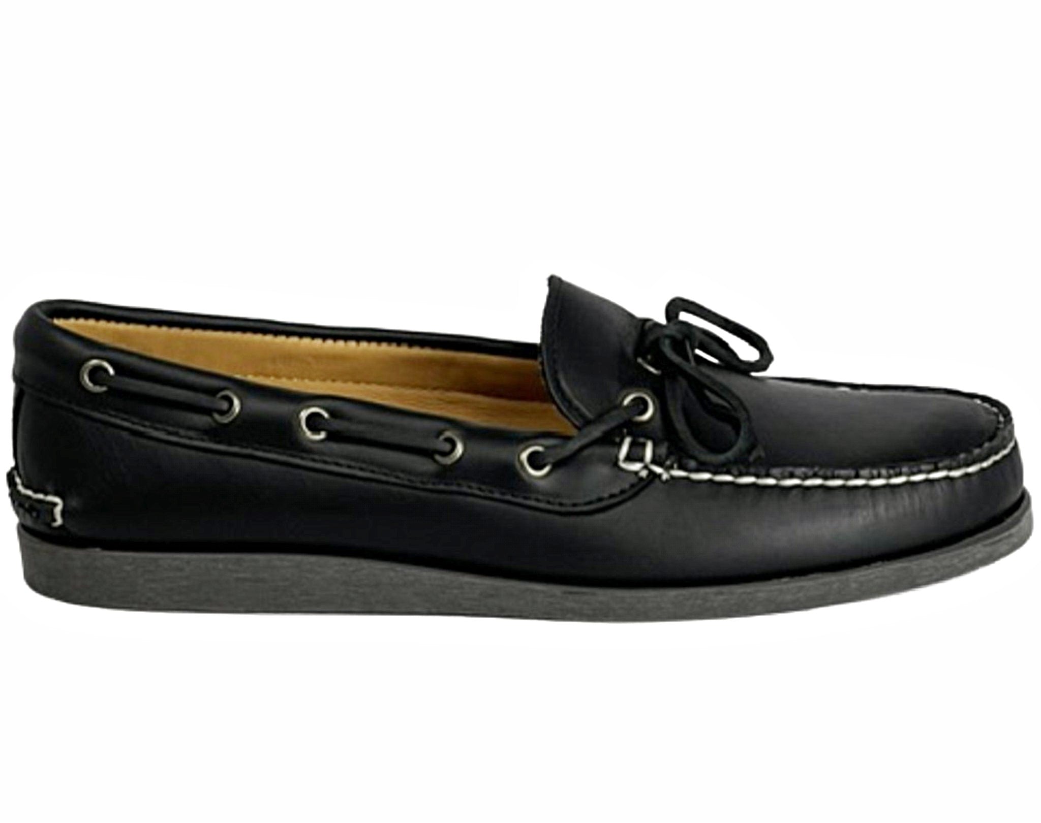 Men's Canoe Shoe: Black – Superior Comfort, Handmade in Maine