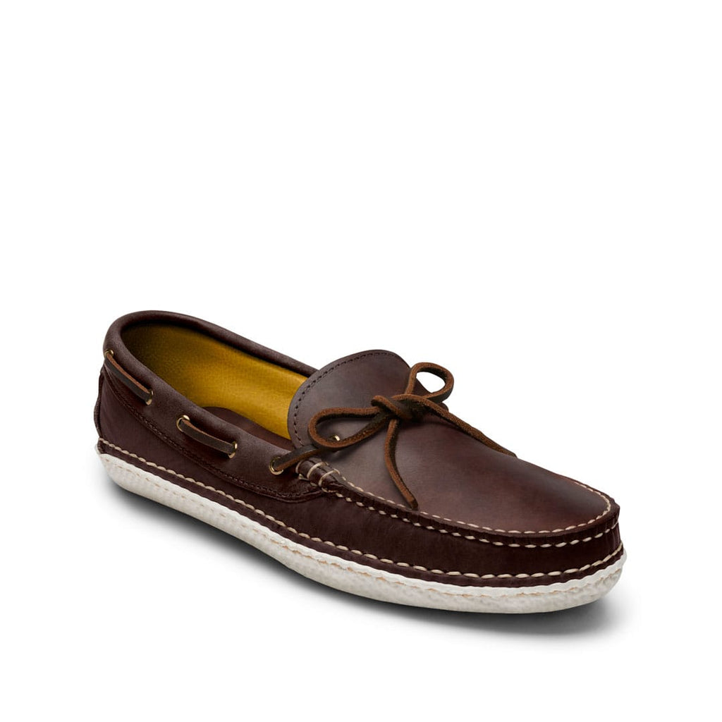 Men’s Canoe Moc II Made to Order, moccasin construction, multiple leather, hardware, lace and sole options. Quoddy