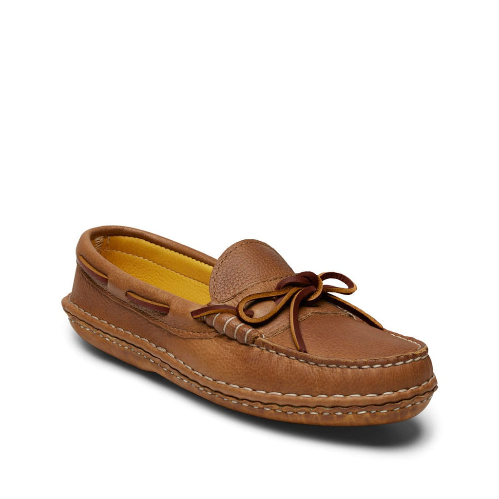 Men’s Grizzly Moc Shoe Made to Order, moccasin construction, multiple leather, hardware, lace and sole options. Quoddy