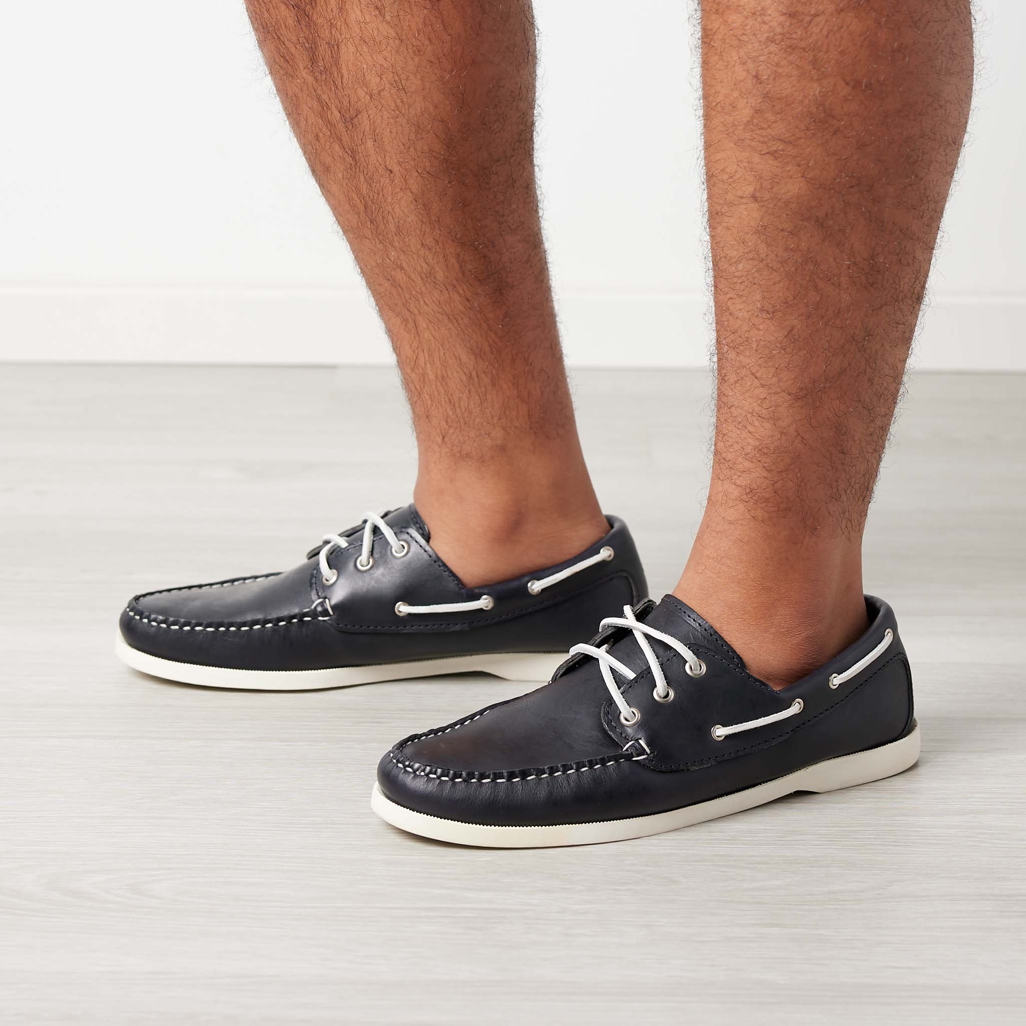 Men'S Quoddy Head Boat Shoe: Navy – Quoddy.Com