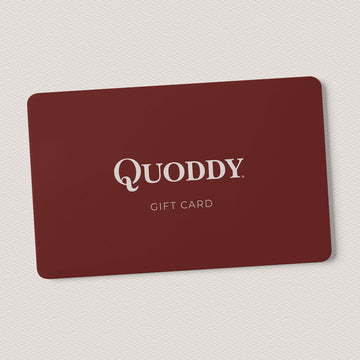 Gift e-card emailed to you, or physical card mailed to you, from Quoddy, with card values available from $50 to $1,000, 