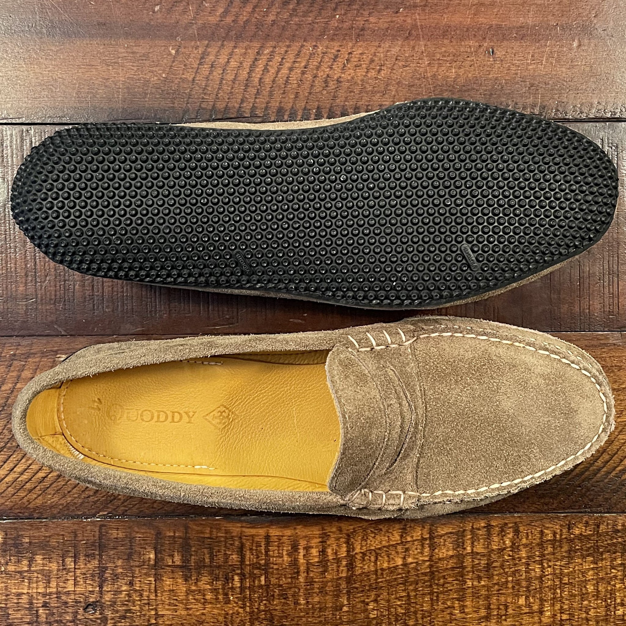 Men's LE Vessel Driver: Mushroom Suede – Quoddy.com